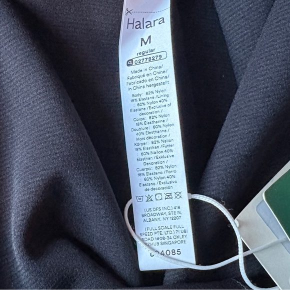 Halara Black Knit High Waisted Pencil Skirt with Built in Shorts Medium - Picture 7 of 7